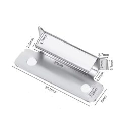 32942 Clips x 1 para cama de vidrio Ender 3/5 - CR10