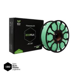 Kiwi Pastel CON CARRETEL Filamento Hellbot ECOFILA 1Kg PLA 1,75mm 3624