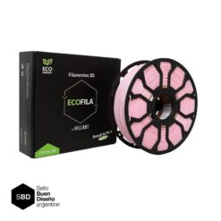 Rosa Pastel CON CARRETEL Filamento Hellbot ECOFILA 1Kg PLA 1,75mm cod 1865