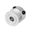 Polea Engranaje GT2 20 dientes con eje de 5mm para correa de 6mm cod 30090 C5