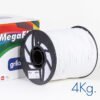 BLANCO 4kg PLA MEGAFILL Grilon -No Rebobinable- M10IBL175C4