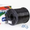 NEGRO 4kg PLA MEGAFILL Grilon -No Rebobinable- M77ING175C4