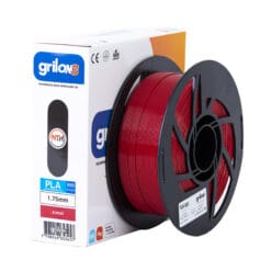 BORDO PLA+ 850 GRILON FILAMENTO 3D 1.75MM 1KG PLAMAS GRILON