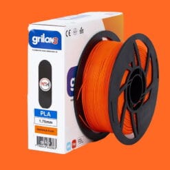 NARANJA FLUO PLA GRILON FILAMENTO 3D 1.75MM 1KG