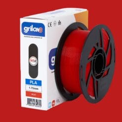 ROJO PLA GRILON FILAMENTO 3D 1.75MM 1KG