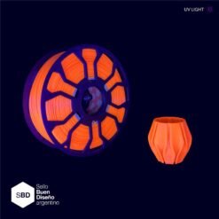 Filamento-Hellbot-ECOFILA-PLA-Naranja-Fluo-175mm-1kg