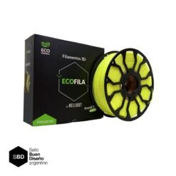 Filamento-Hellbot-ECOFILA-PLA-Amarillo-Fluo-175mm-1kg