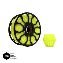 Filamento-Hellbot-ECOFILA-PLA-Amarillo-Fluo-175mm-1kg