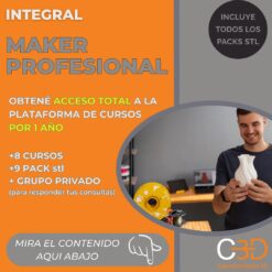 ACCESO A LA ACADEMIA MAKER PROFESIONAL (Integral) 1 AÑO