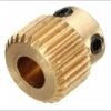 30815-Hobbed Bolt diametro interno 5mm - de bronce 26 dientes C1