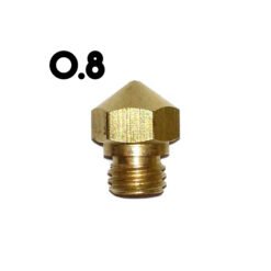 30901-Pico de Bronce 0.8mm Filamento 1.75 - nozzle MK10