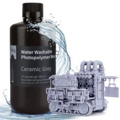GRIS LAVABLE AL AGUA RESINA ELEGOO 1KG 50.103.0117