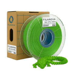 Blue Apple Green Azul Verde Manzana Filamento PLA Dual Color Filanova x 1Kg