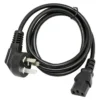 Seisa XC-P1801 Cable Fuente Reforzado 180cm Pc Cargador Impresora 10a