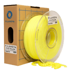 AMARILLO Fluo Yellow PLA Filanova x 1Kg Filamento 1.75
