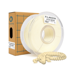 Beige Bone Beige PLA Filanova x 1Kg Filamento 1.75