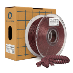 MARRON Bordeaux Red PLA Filanova x 1Kg Filamento 1.75