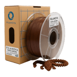 MARRON Terra Brown PLA Filanova x 1Kg Filamento 1.75
