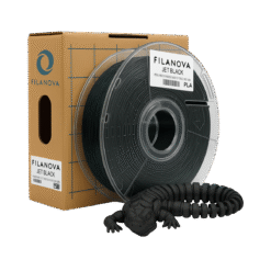 NEGRO Jet Black PLA Filanova x 1Kg Filamento 1.75