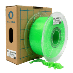 VERDE FLUO Fluo green PLA Filanova x 1Kg Filamento 1.75
