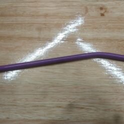 SORBETE MORADO METALICO CURVO (karen)