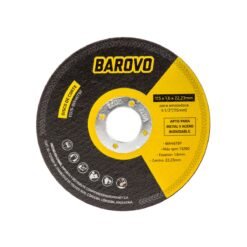 Disco de corte 4 1/2" espesor 1 mm BAROVO 11510-WA60TBF 25unidades
