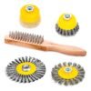 Kit 5 cepillos de alambre