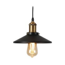 Luminaria colgante plato Lampara