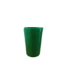 verde Vaso Milkshake de plastico polimero con sorbete 300 ml - AT