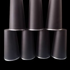 Negro mod1 1l VASO ALUMINIO LASERABLE FERNETERO LISO Cant1 18x10x7cm (LAS MEDIDAS VARIAN)