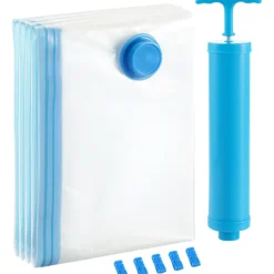 Kit x4 Bolsas al Vacío BLV1 40 x 60 cm Con Bomba De Vacío